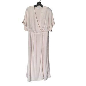 EQUIPMENT PASTEL PINK TAVINE TEA LENGTH DRESS SZ 8 NWT